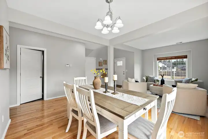 Hardwood Floors & Fresh Interior Paint!