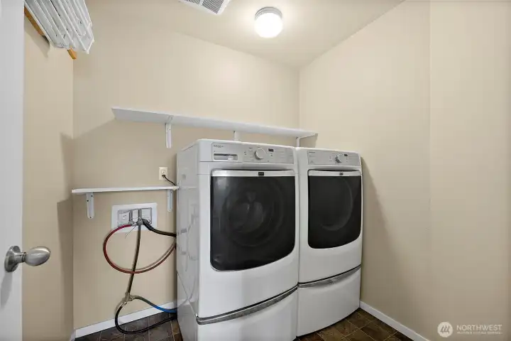 Convenient Utility Rm Near the 4 Bedrooms & Bonus Room!