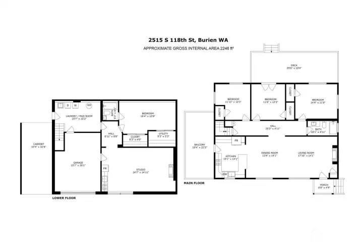 Floor plan - check out the Matterport virtual tour!