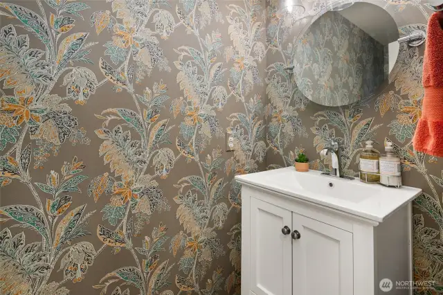 half bath on main level