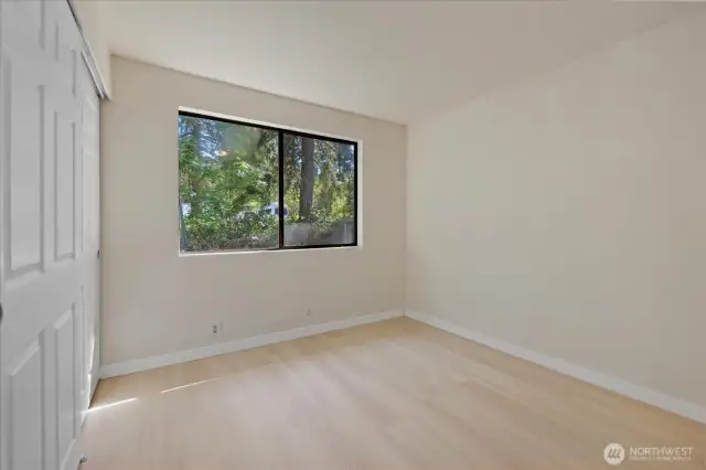Flexible room can be used as office, home gym or temp guest stay