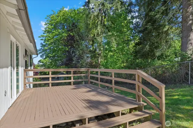 2nd deck off dining room