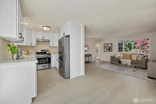 Full remodeled kitchen