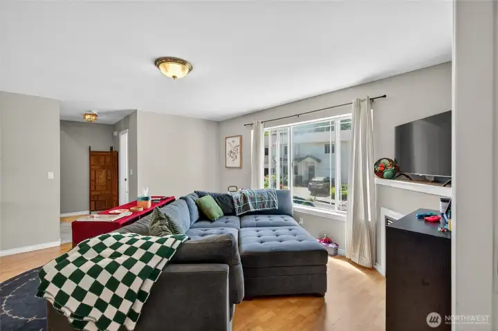 Living room from den/office