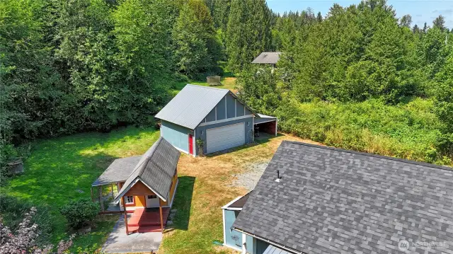 Another look at the back of the home