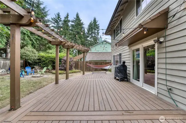 Composite decking, prefect for the PNW.
