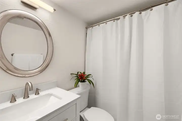 Hallway second bathroom