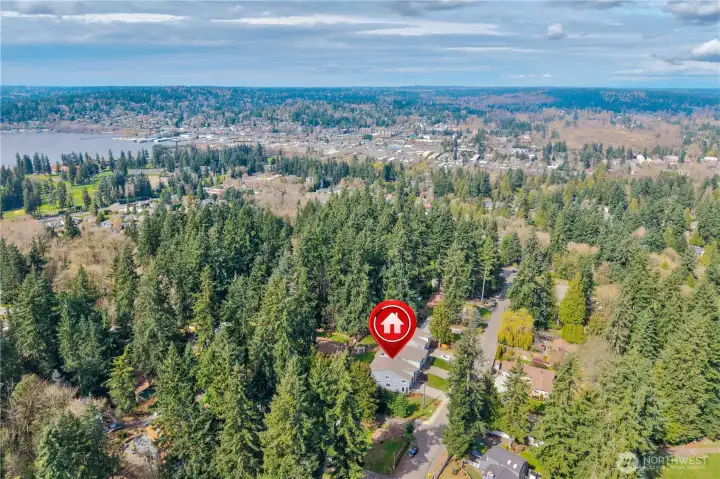 A peaceful, healthy setting only minutes from the waterfront - the perfect balance of nature and convenience.