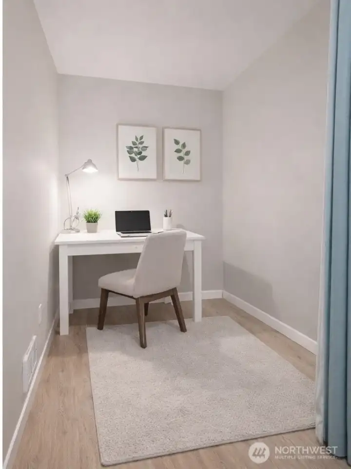 Virtually Staged Flex Space - Could be office