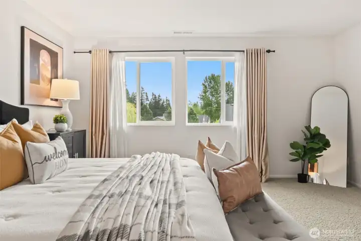 A space that feels both peaceful and sophisticated.