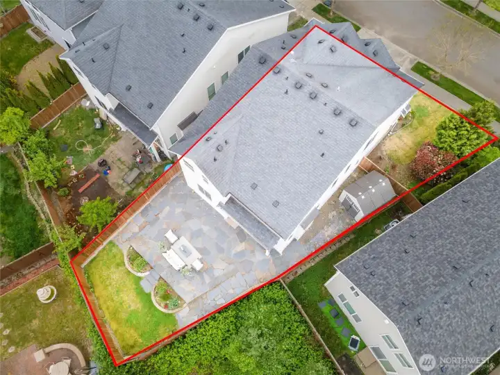 A large storage shed adds even more functionality to this exceptional property.
