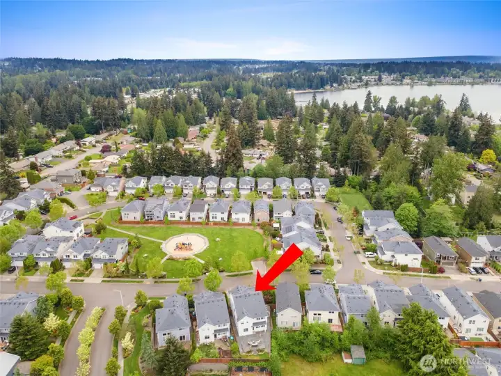 Just a short walk to Silver Lake, beach access, trails, and everyday conveniences.
