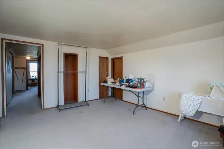 Huge bedroom on second floor could be a media room/workout area/you name it.