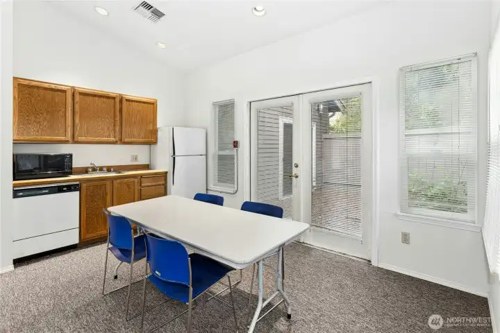 The Cabana also has a convenient kitchen, along with 2 bathrooms.