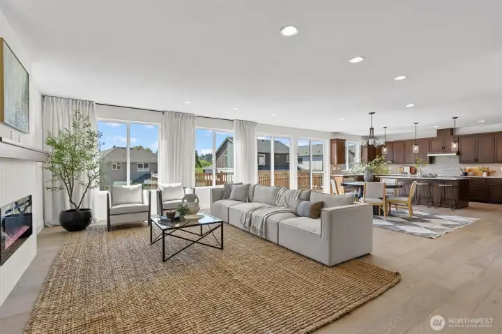 Huge great room concept