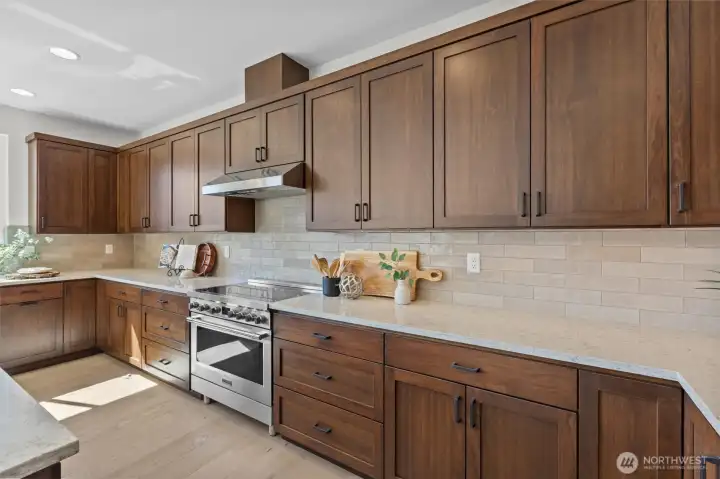 Abundance of custom cabinets