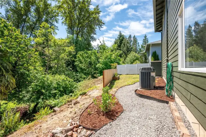 Back of the home