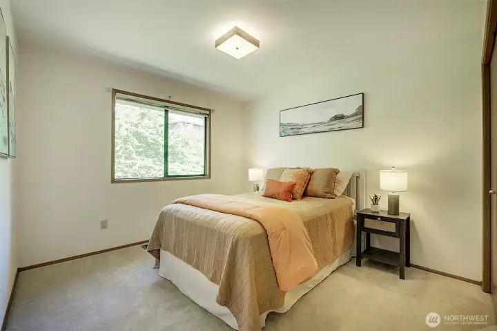 Second bedroom on upper level.