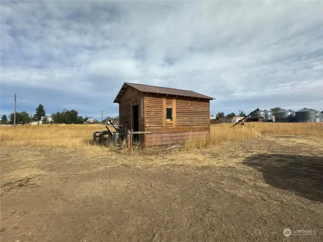 Several outbuildings on property