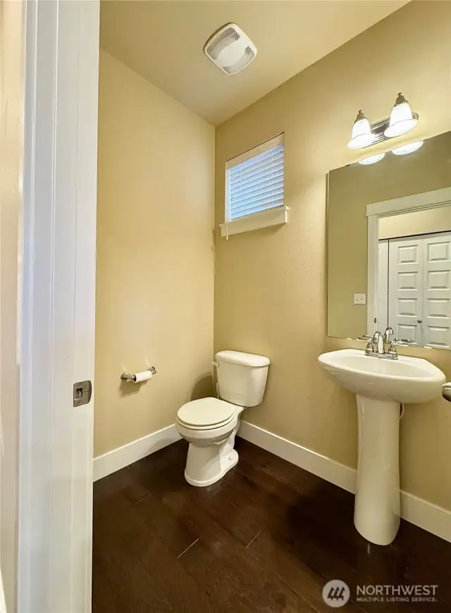 Half Bath on main floor