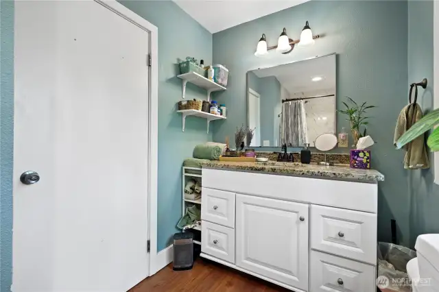 Full bathroom upstairs