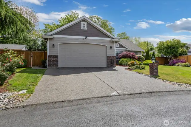 Located at the end of a large cul de sac and tucked away for privacy.