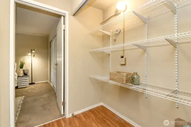No lack of storage in this home