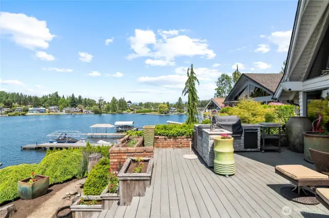 Large Deck Lakeside