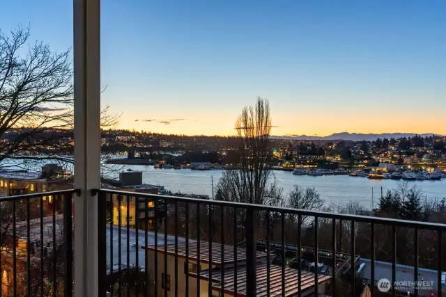 Balcony View from Primary suite.-pic is of similar unit