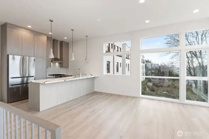 3rd Floor great room-pic is of similar unit