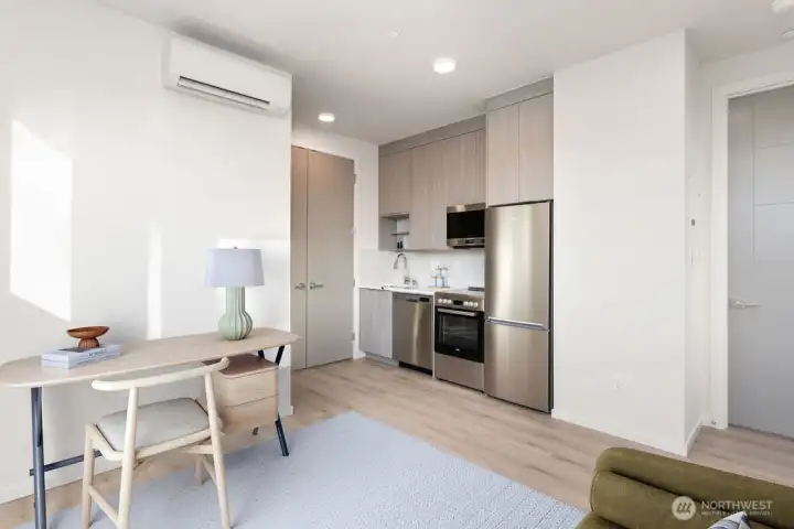 Main floor ADU. Virtually staged-pic is of similar unit