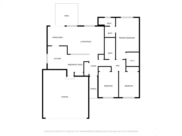 Floorplan of the home