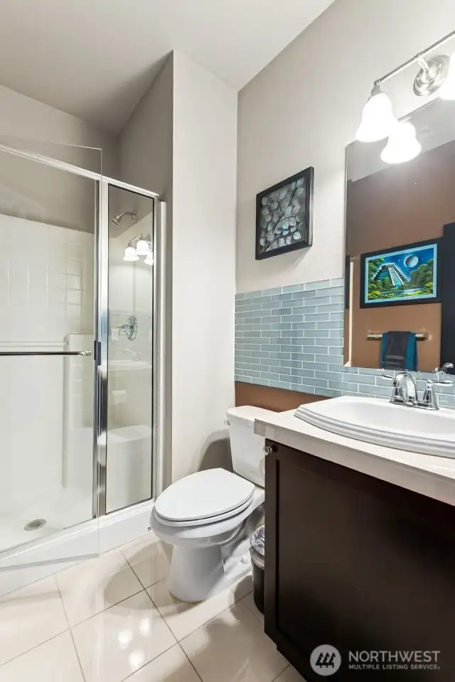 Main floor powder room