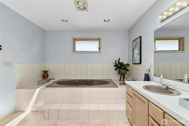 Primary Jacuzzi Tub