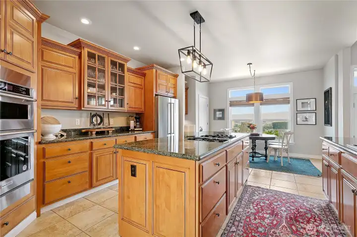 A Chef's Delight - Mulitple Work Spaces and Great Flow for Entertaining