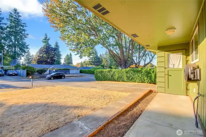 View from front door
