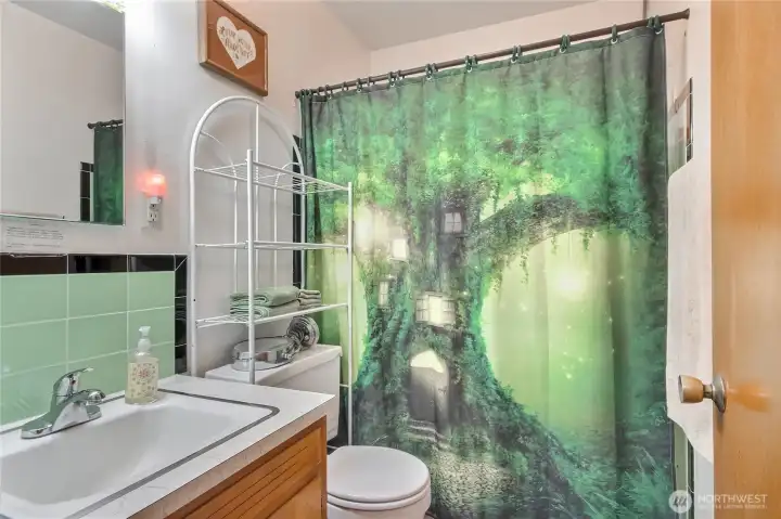 Upstairs bathroom