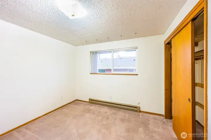 Spacious bedroom #1.