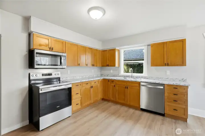 Brand New Stainless-Steel appliances...