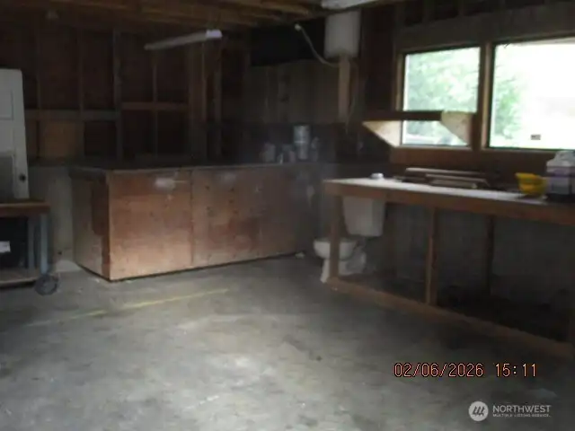 Garage interior
