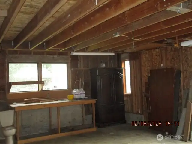 Garage interior