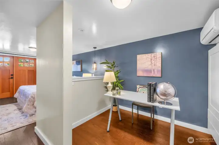 Office nook in Primary Bedroom