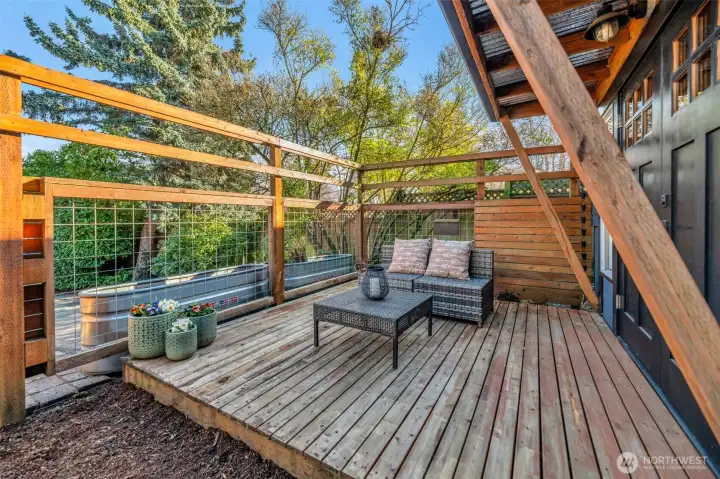 Private deck off Primary suite