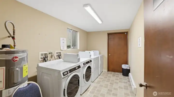 Shared Laundry area