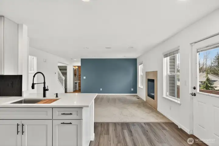 View from the kitchen