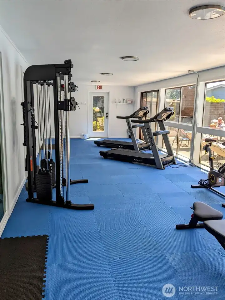 Work out room
