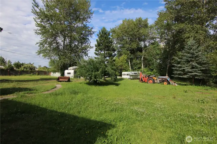 Looking east towards another included lot