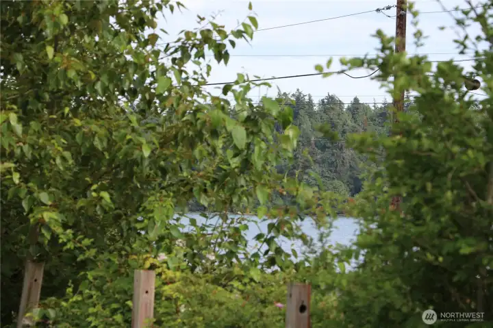 Peekaboo Bay View from the property.