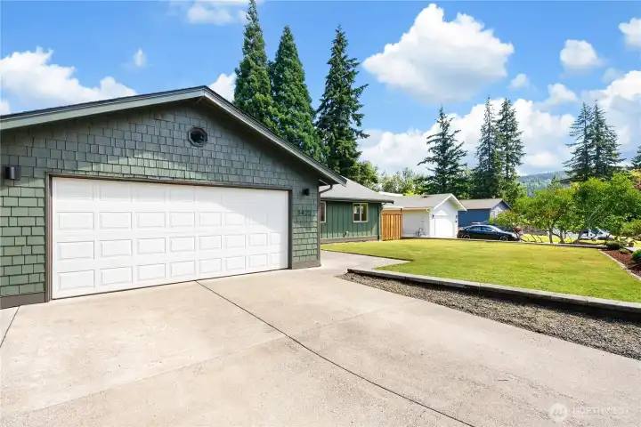 This home is complete with a two car garage and plenty of parking. This home is complete with a two car garage and plenty of parking.