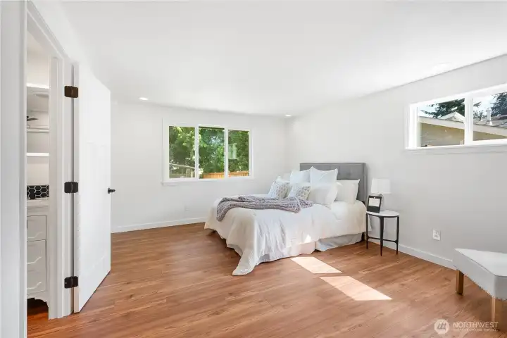 Large primary bedroom Large primary bedroom